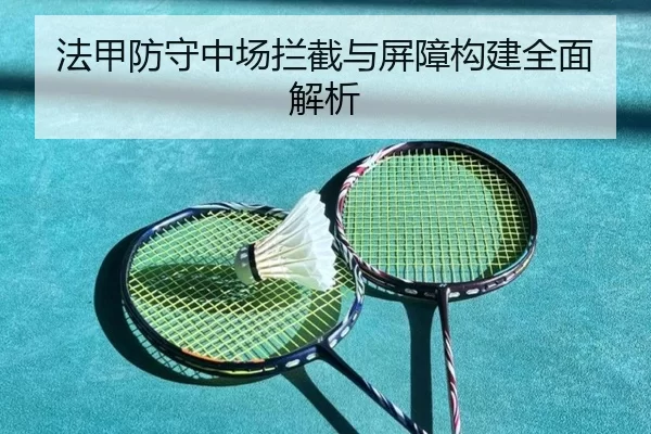 法甲防守中场拦截与屏障构建全面解析